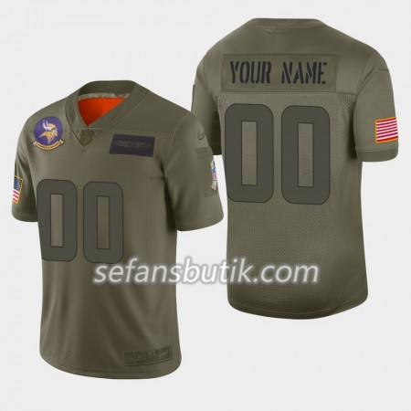 Minnesota Vikings Tröjor Custom Nike 2019 Salute to Service - Herr Minnesota Vikings Tröjor Custom Nike 2019 Salute to Service - Herr